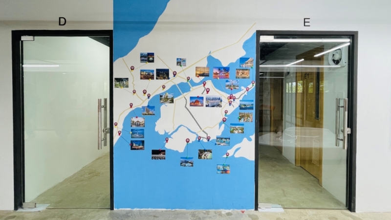 フィリピン留学 Cebu21 - B`CEBU-Hallway-4